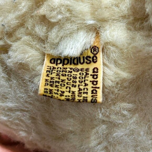 Vintage Applause Little Beggar Dog Plush 1980s Tan Puppy Stuffed Animal NO BIB - Picture 7 of 10